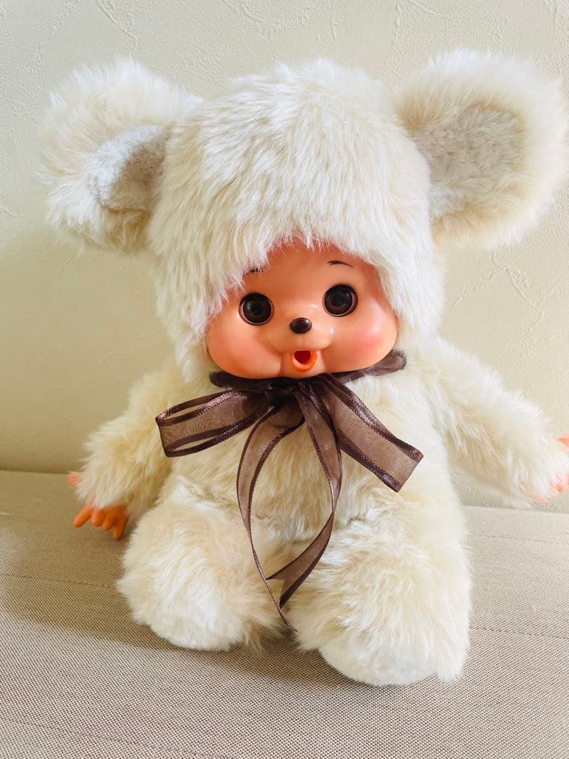 大助君風♡カスタム・テディベアちゃん ふわふわホワイト君