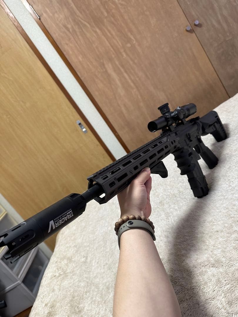 東京マルイ M4A1 MWS ガスブローバック カスタム付 属品多数