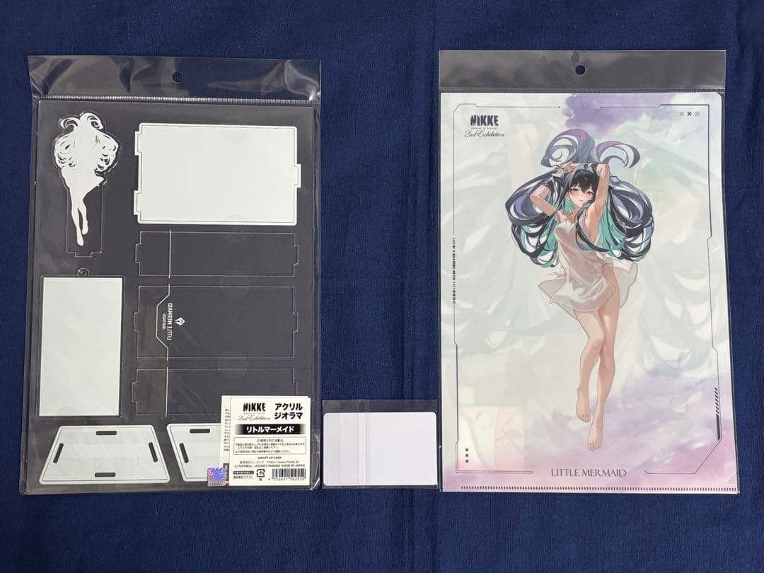 ★勝利の女神:NIKKE展 リトルマーメイド 3種セット アクスタ 社員証 等
