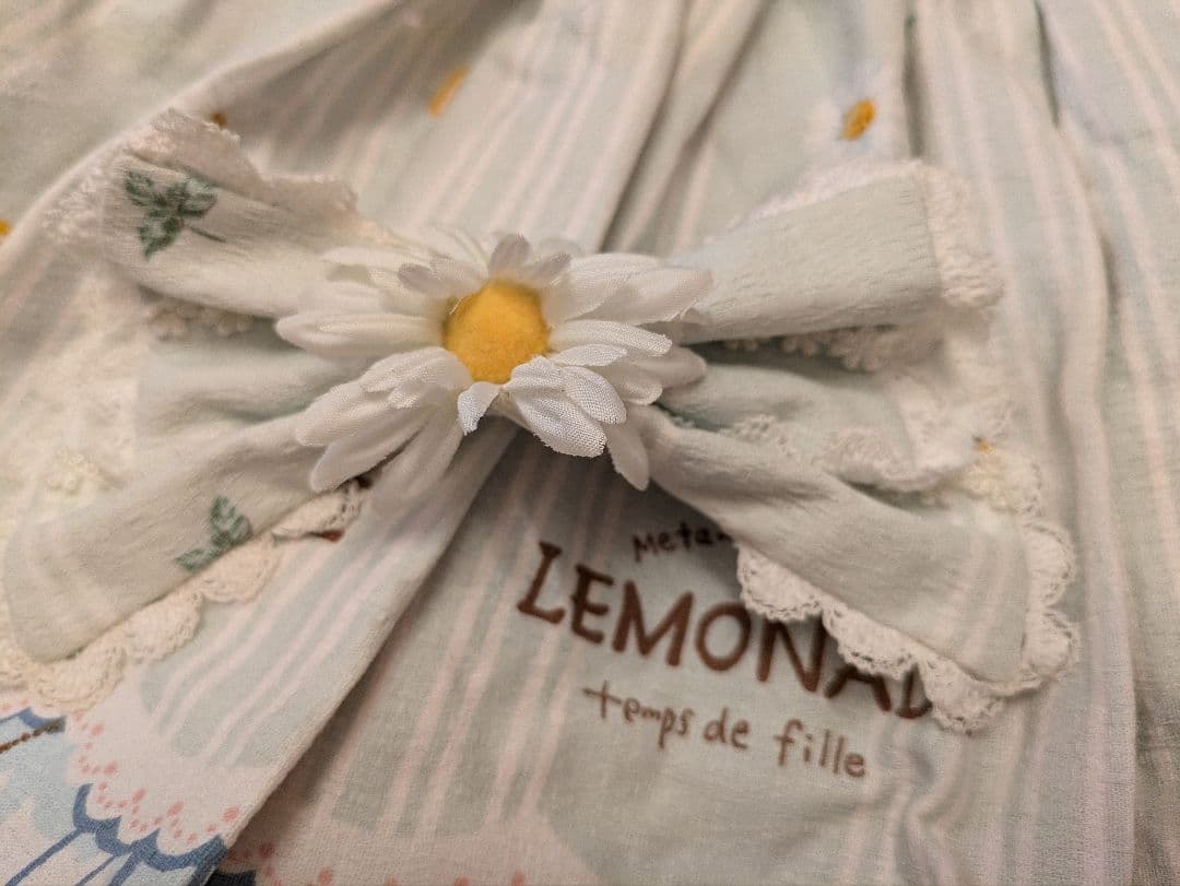 morphose Temps de Filleレモネード柄スカート