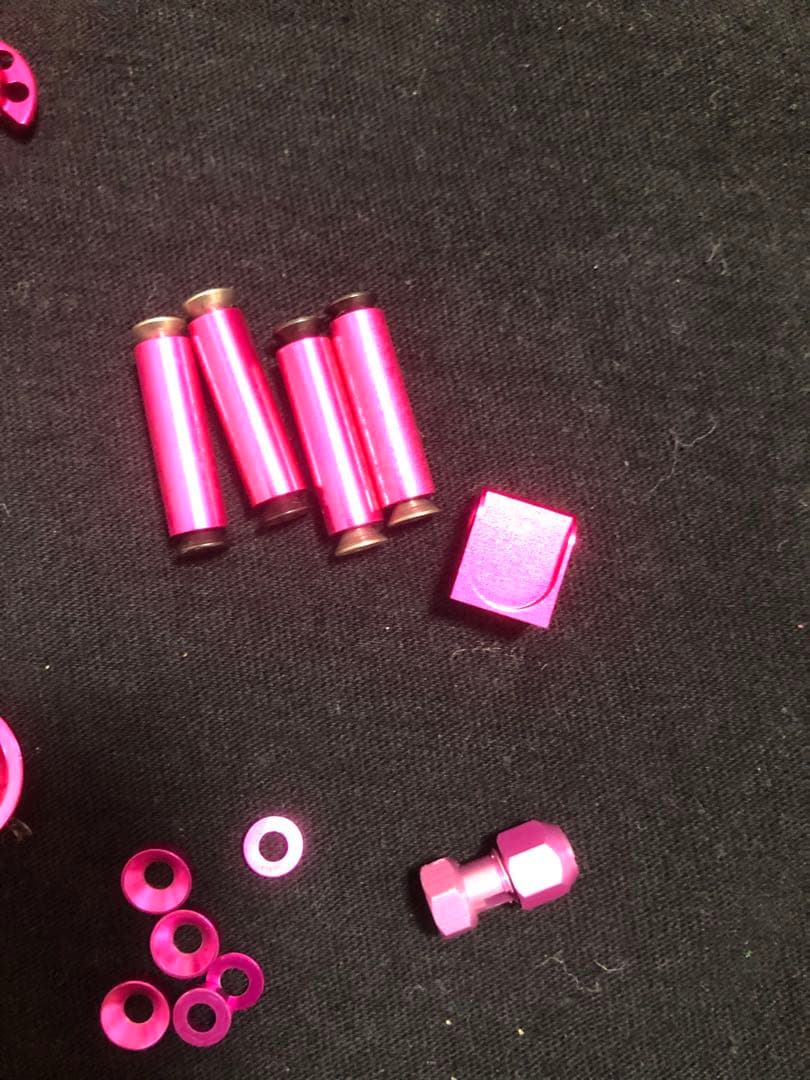 アルミパーツセット（パープル）ヨコモ　ae RC-10TC3用