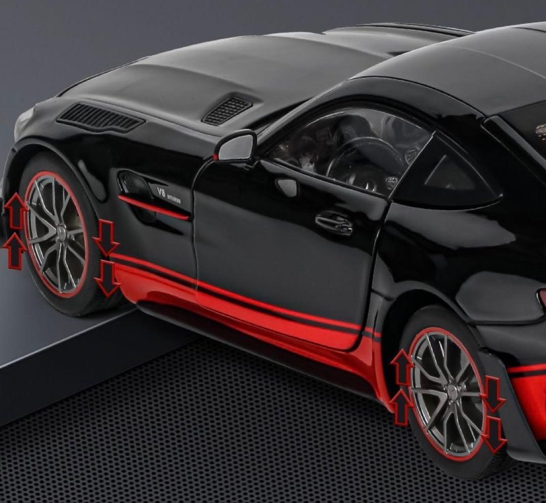 1/18 メルセデスAMG GT R ダイキャスト ライト 音声付 新品