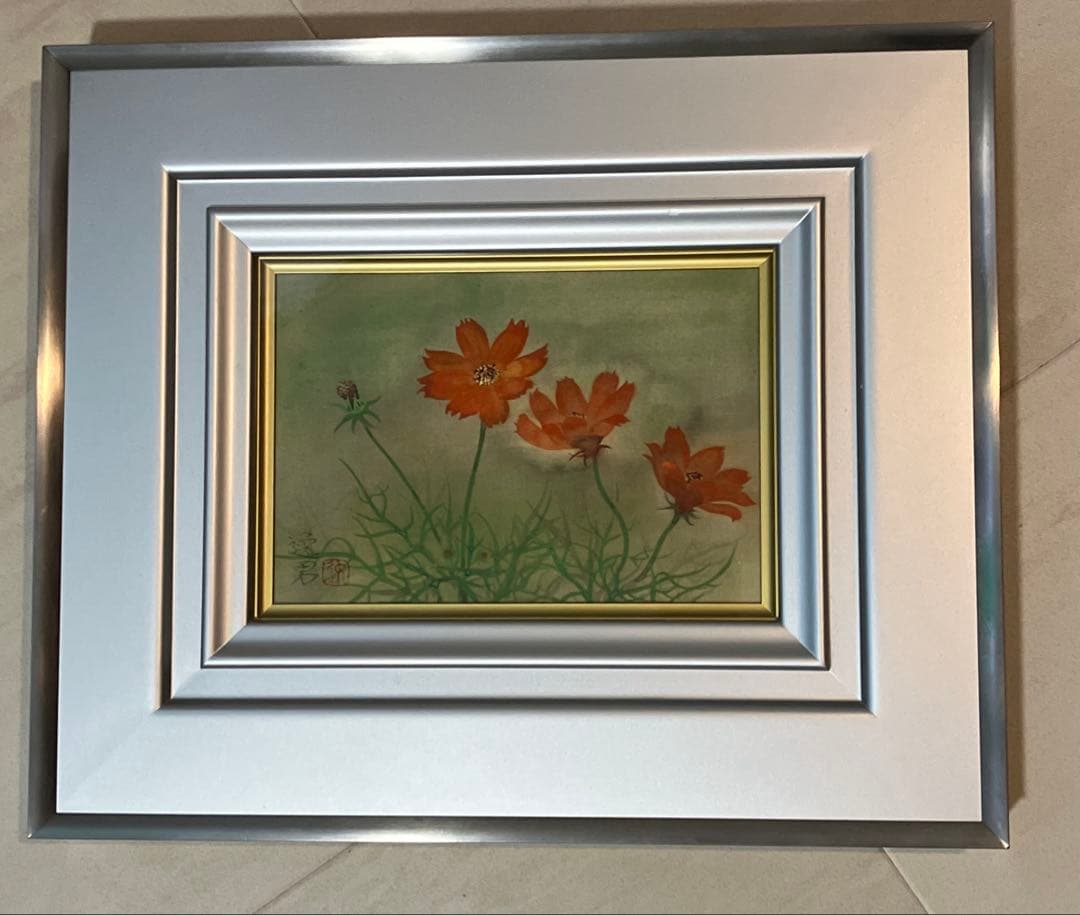 大野逸男　秋桜