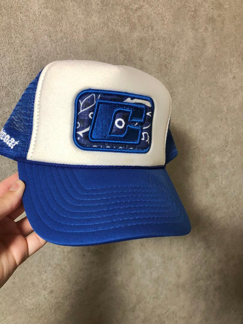 CUTTHROAT メッシュキャップ　ブルー