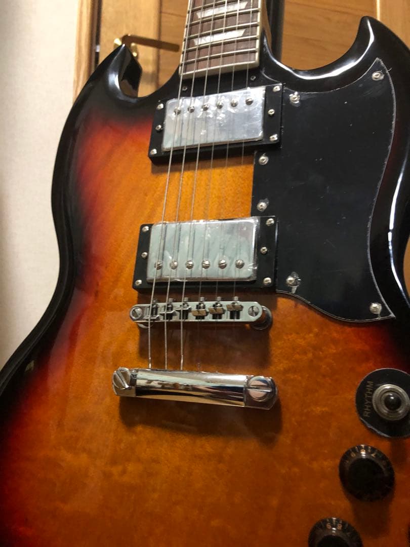 SGスタイル エレキギター サンバースト