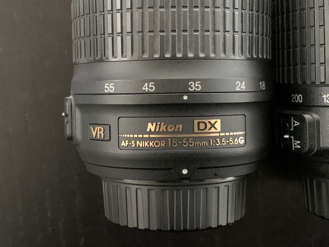 Nikon ズームレンズ 18-55mm & 55-200mm セット