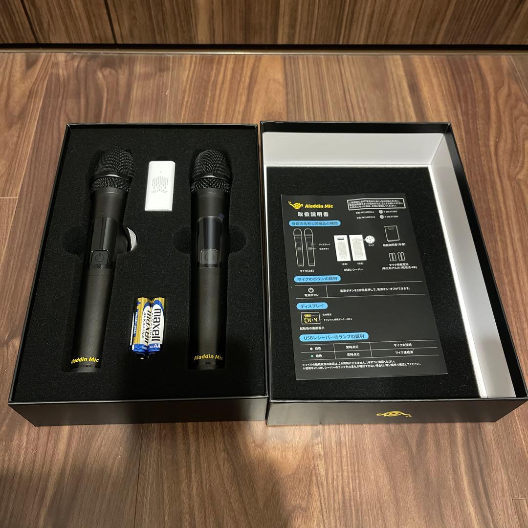 Aladdin Mic ワイヤレスマイク 2本セット