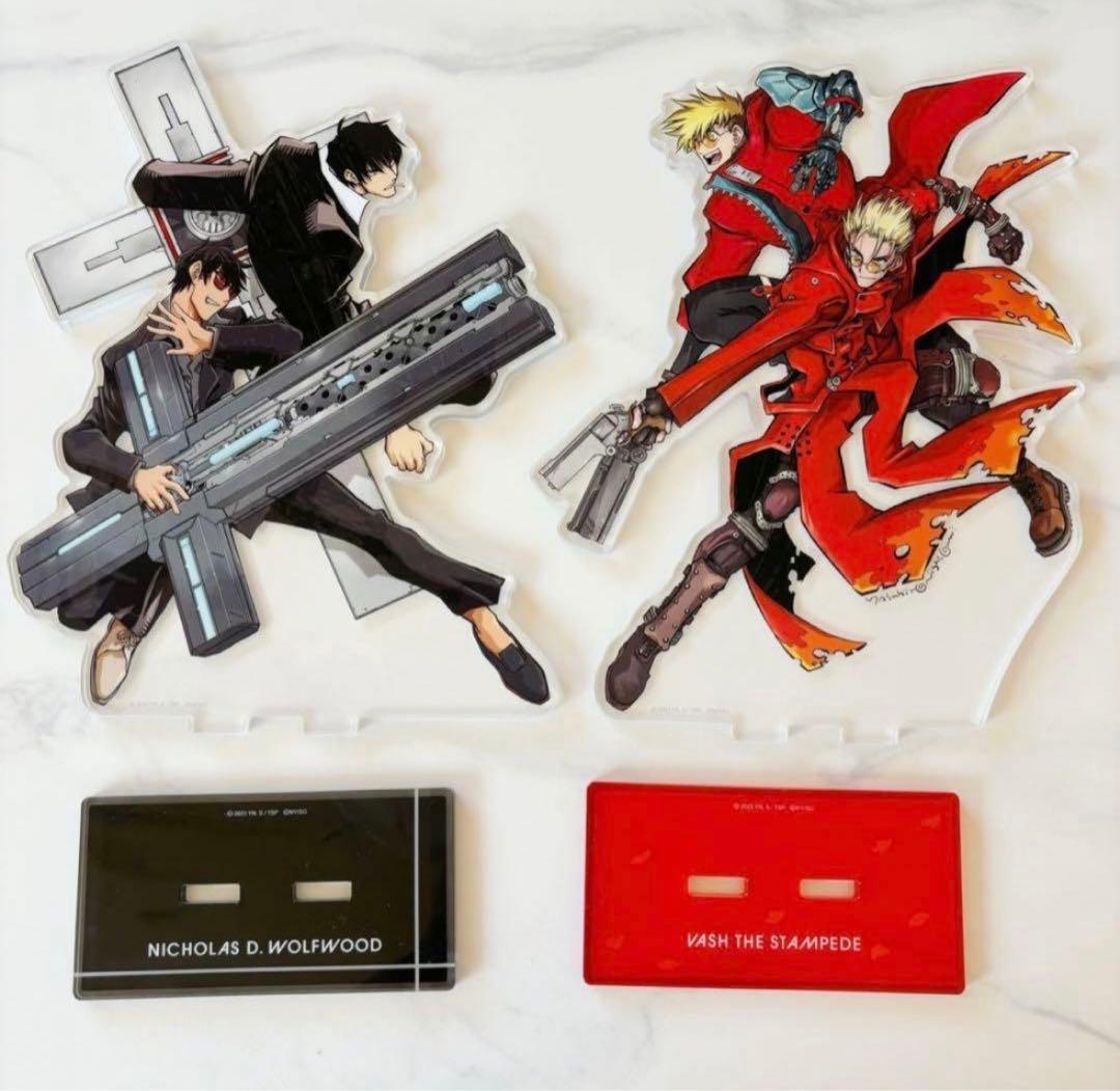 トライガン展 トライガンスタンピード アクスタ ビックアクリルスタンド