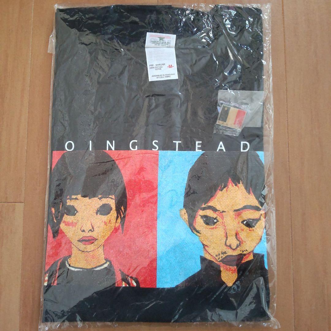 GOING STEADY Tシャツ(ピンバッチ付) Mサイズ