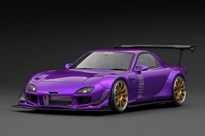 Mazda RX-7 パープル 1/18 Ignition Model