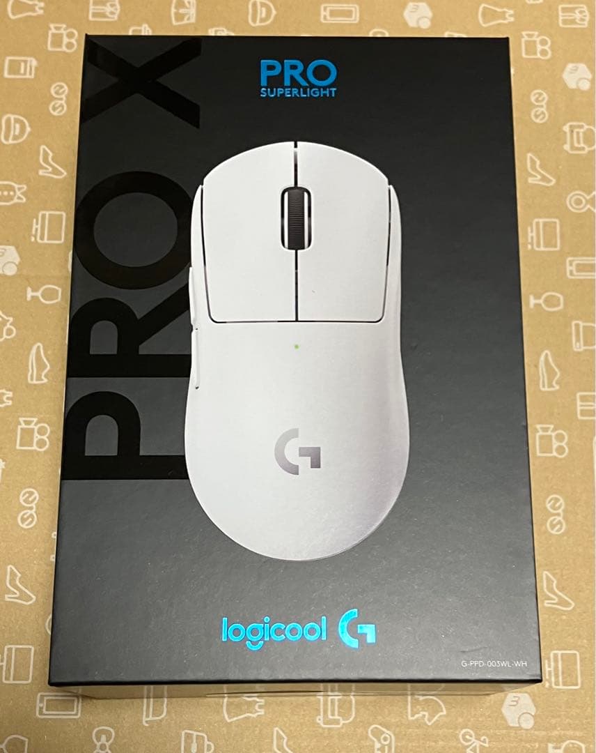 Logicool G PRO X SUPERLIGHT 白 新品未開封