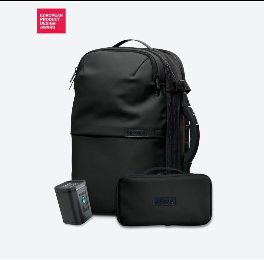 ブラックバックパック エアバック Airback