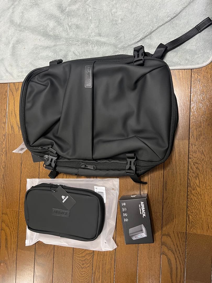 ブラックバックパック エアバック Airback