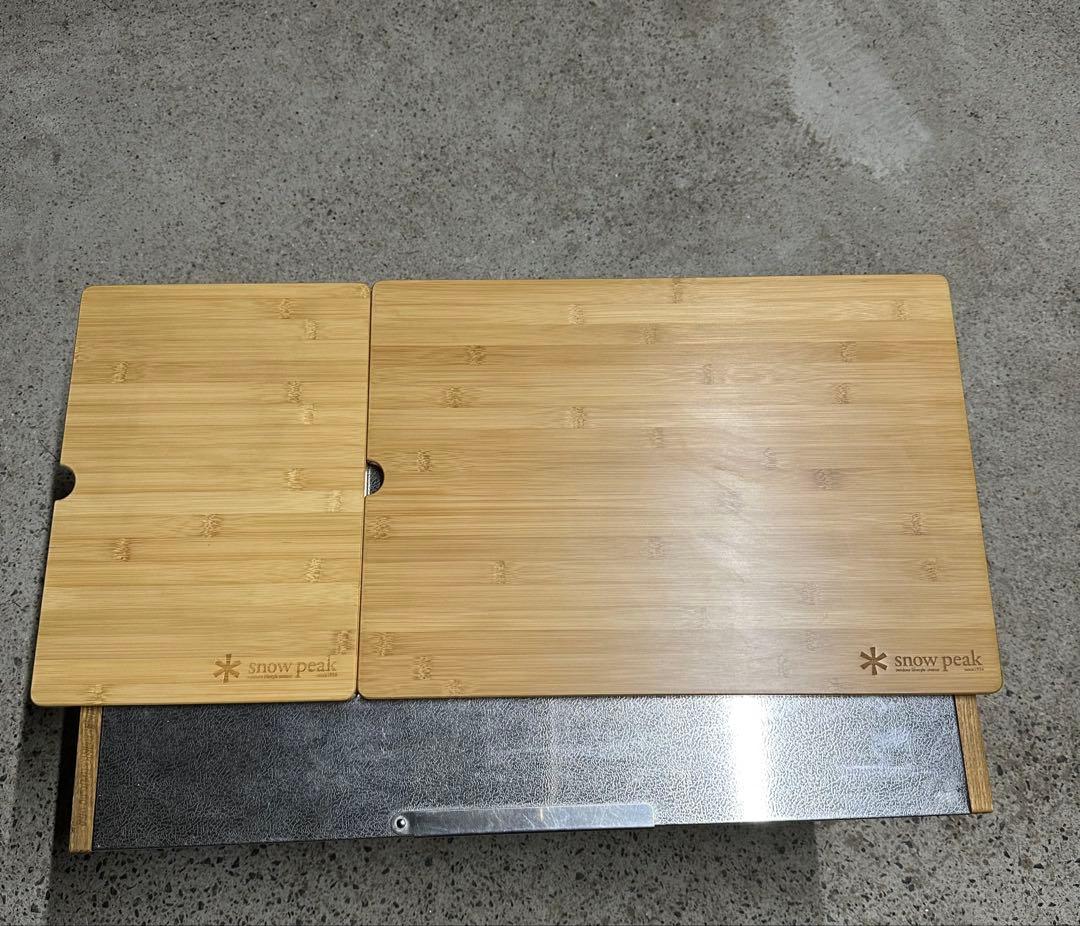 スノーピーク　ウッドテーブル　竹