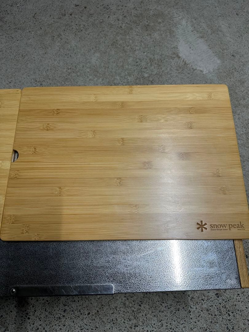 スノーピーク　ウッドテーブル　竹