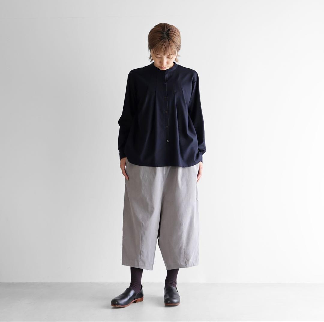 huis 遠州織物 みじんコール サルエルバルーンパンツ コーデュロイ