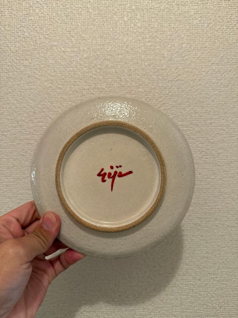 熊本栄司　陶器鉢　鉢底皿付き　作家鉢　グラキリス　アガベ　パキプス