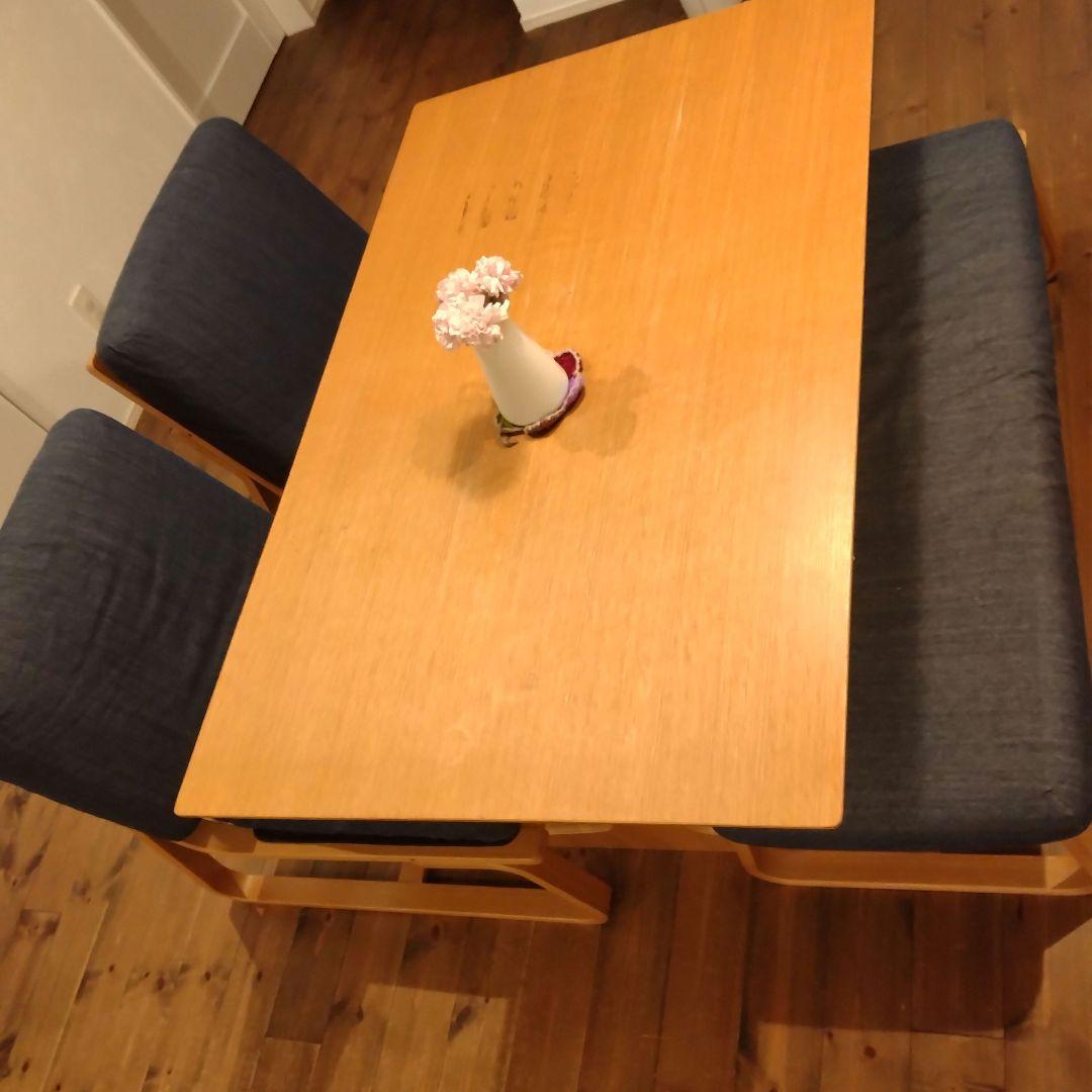 ♥お値引き♥無印良品　オーク材　ダイニング　リビングでもダイニングでも