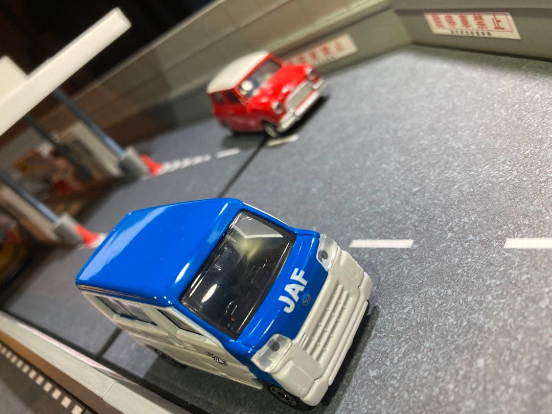 1:64 ミニカージオラマ 高速道路 料金所セット