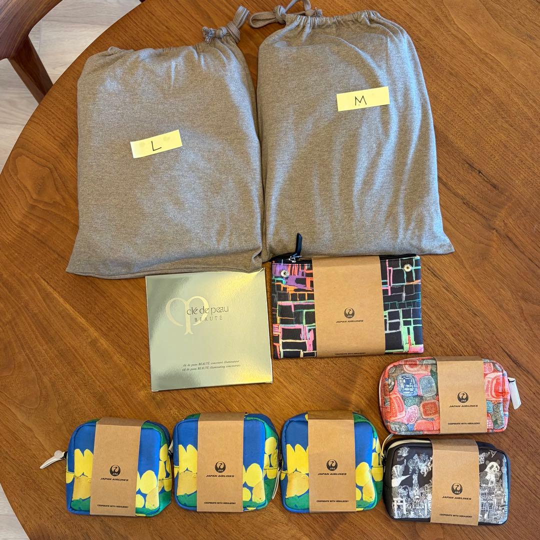 JALファースト&ビジネスクラス　アメニティ