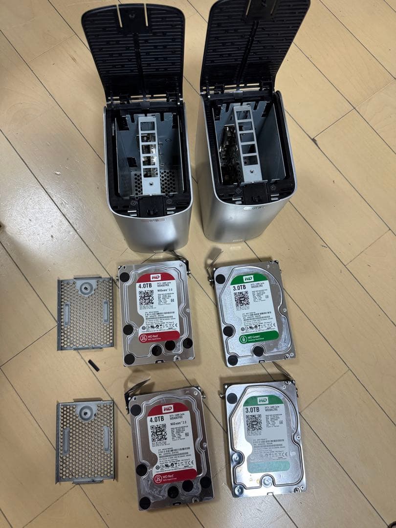 WD My Book Thunderbolt Duo 6TB/8TB ジャンク品