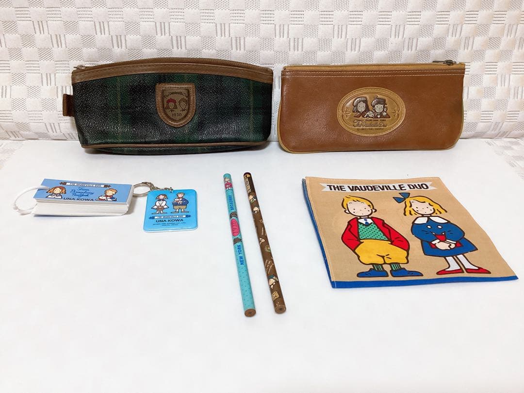 昭和レトロ サンリオ❤︎ザ ボードビルデュオ❤︎ペンケース ハンカチなど 7点セット
