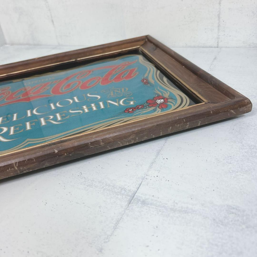 【激レア】ヴィンテージ コカコーラ パブミラー アメリカン雑貨 インテリア雑貨