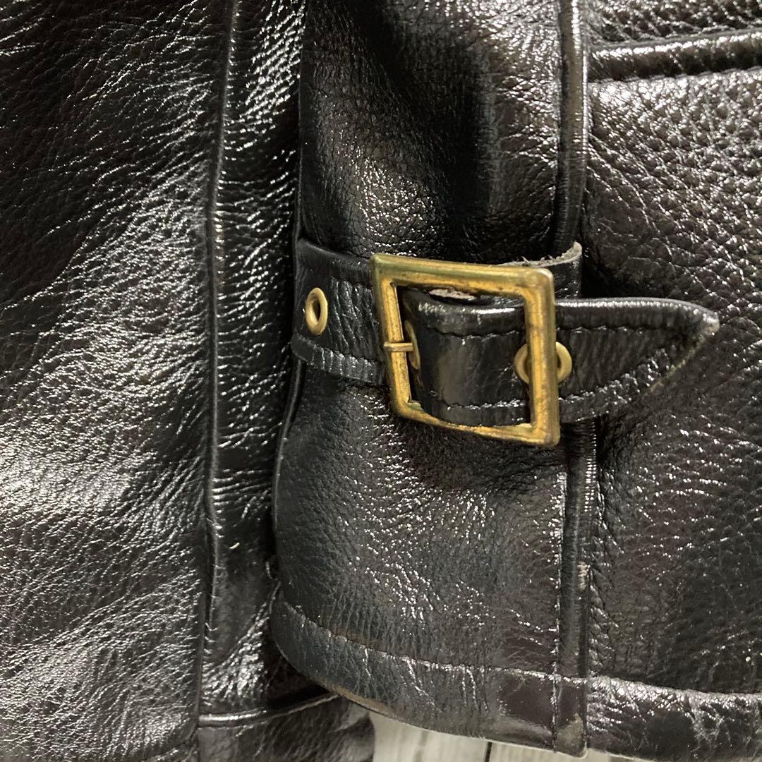 Schott ショット　シングルライダース　42 ダークブラウン　681