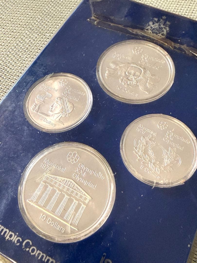 カナダオリンピック 記念銀貨 記念メダル