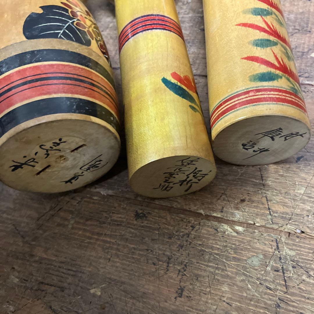 D-3 昭和レトロ 伝統こけし 16体セット 大量コレクション 創作こけし