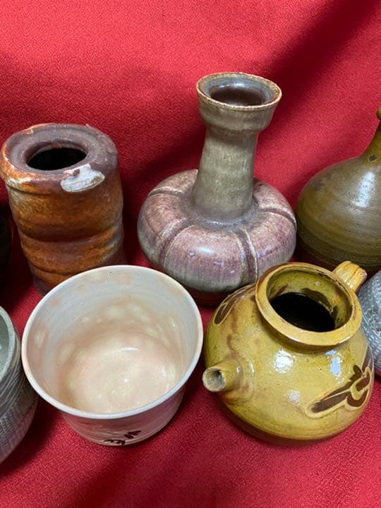 陶器　かなり古い　陶芸品　8個セット