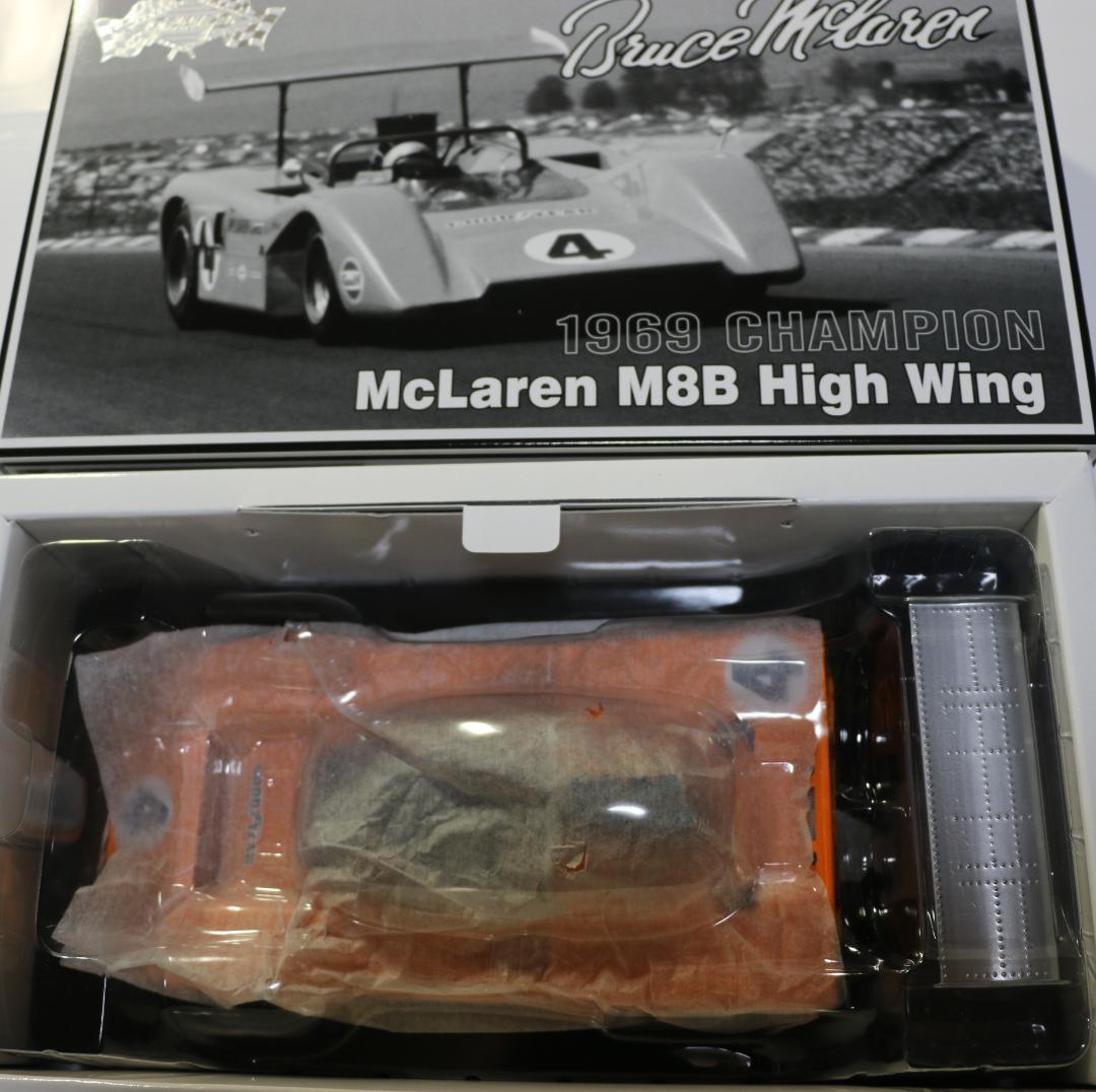 超貴重　GMP製１／１８ マクラーレン・シボレーＭ８Ｂウィング１９６９カンナム