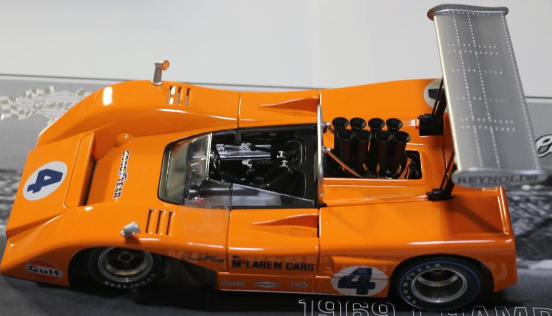 超貴重　GMP製１／１８ マクラーレン・シボレーＭ８Ｂウィング１９６９カンナム