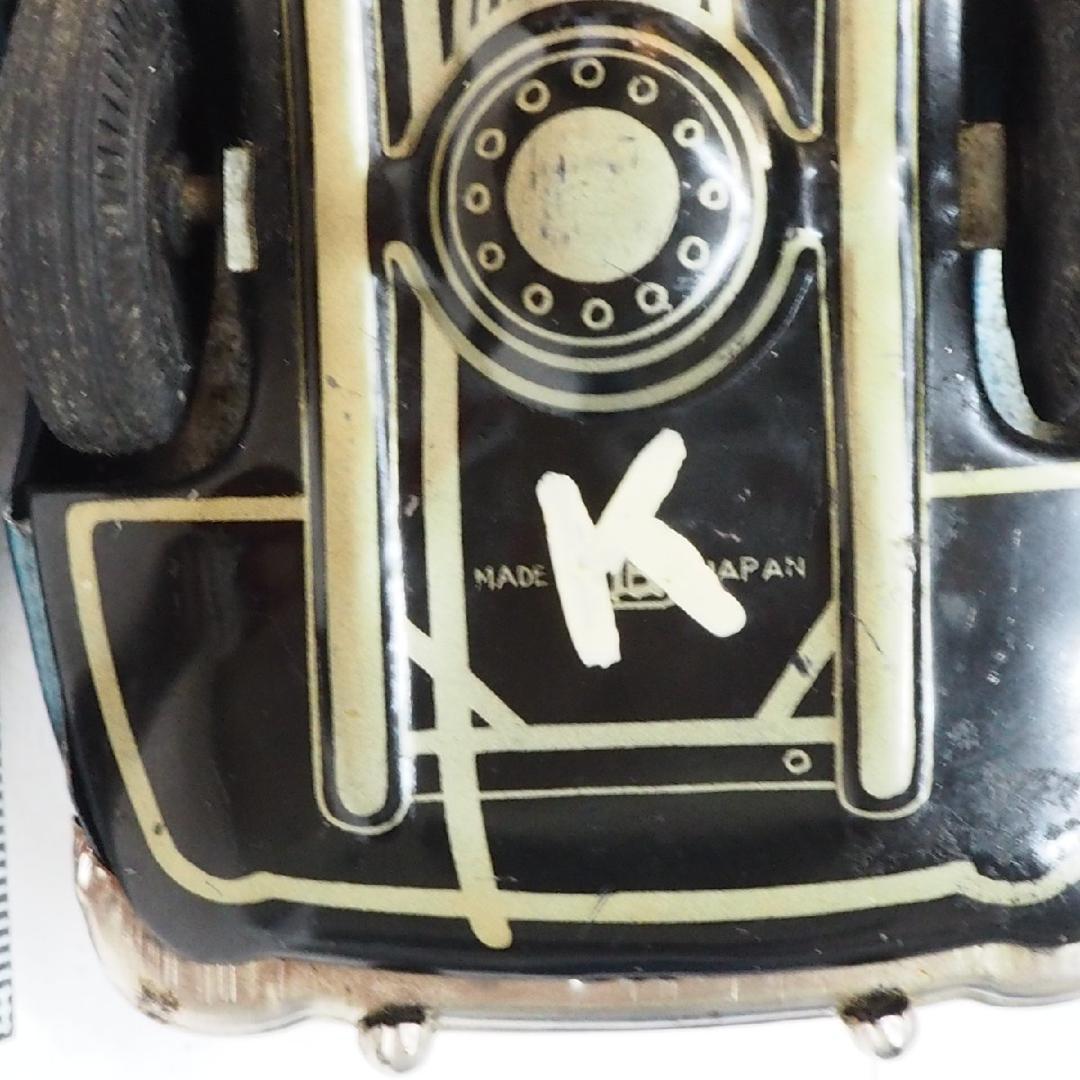 旧バンダイ【MGA 1600クーペ青ブルー 小】ブリキtin toy car箱無