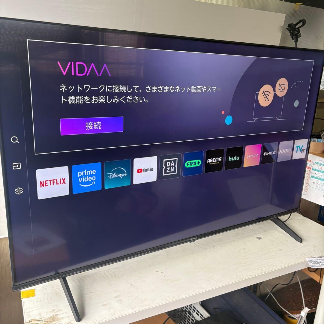 2024年製　50インチ　ハイセンス　50E6K　液晶テレビ
