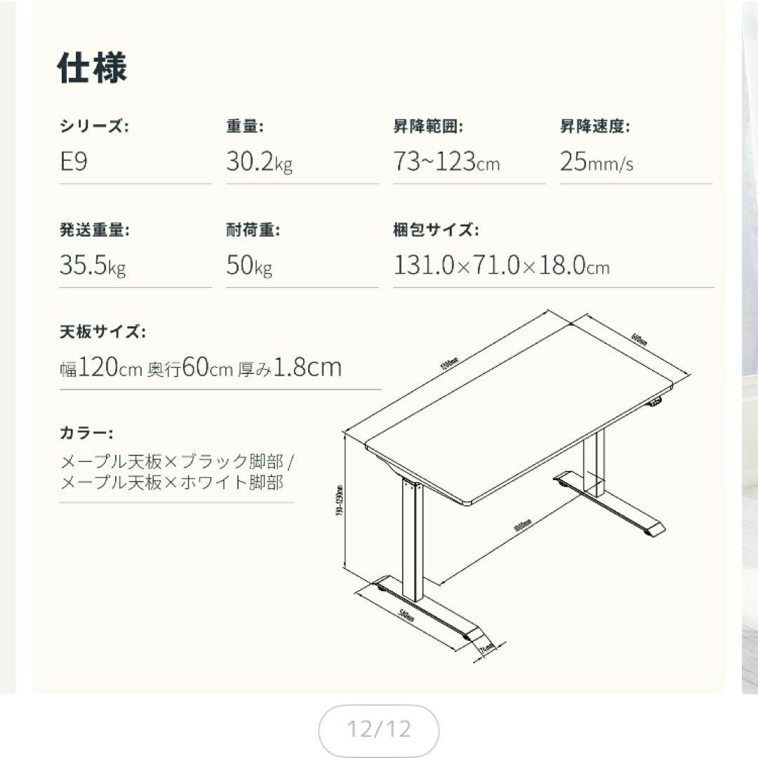 flexispot e9 電動昇降デスク