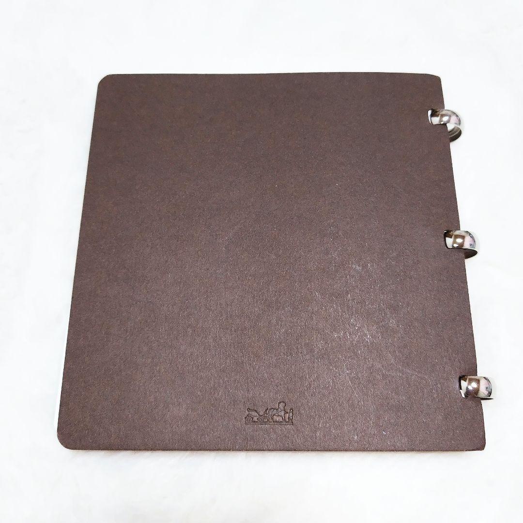 ✨️未使用✨️エルメス HERMES ノート 白紙 レザー