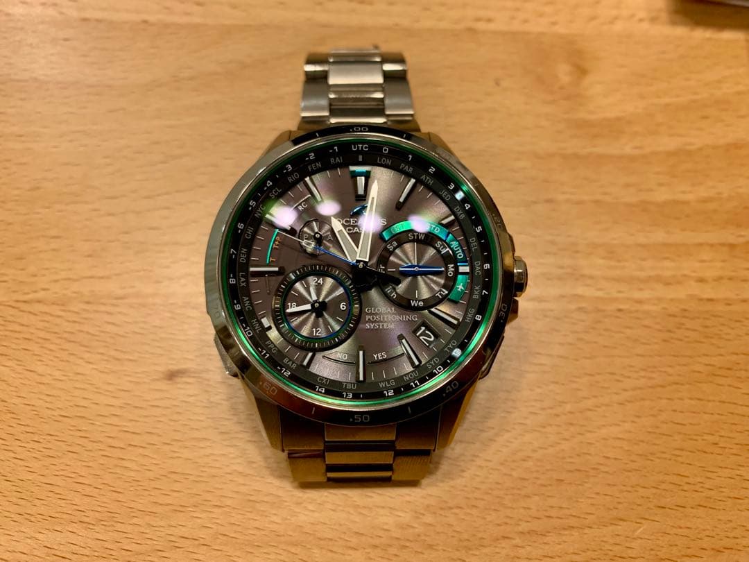 カシオ　オシアナス　世界限定500本モデル（OCW-G1000-1A2JF）