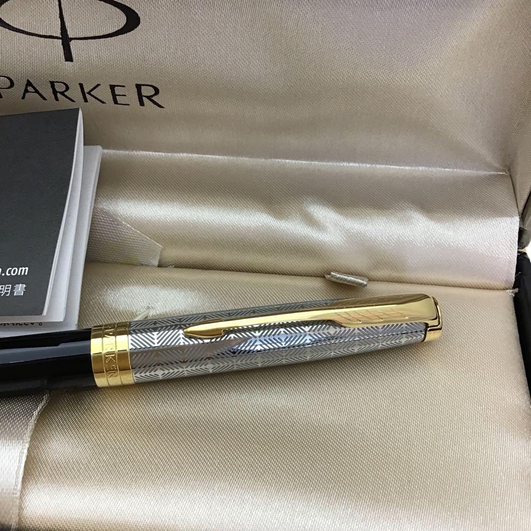 ❣️美品❣️PARKER パーカー　ソネットプレミアムボー ルペン　シルバー装飾付き