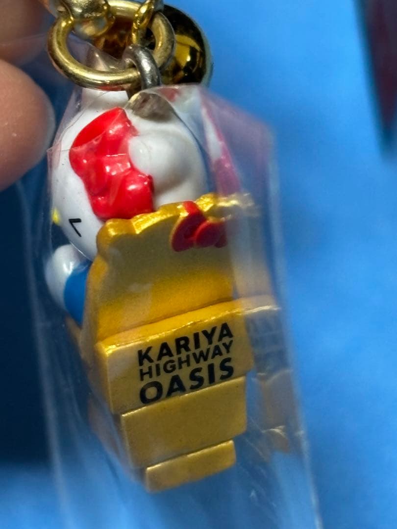 ご当地キティ 刈谷ハイウェイオアシス限定　デラックストイレ 根付け