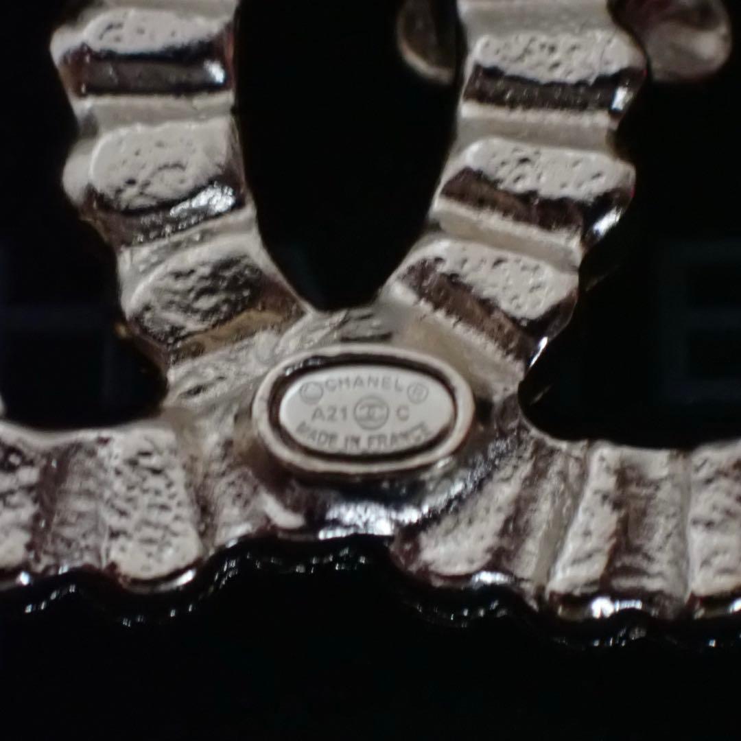 【CHANEL】シャネルCCロゴ お花ブローチ