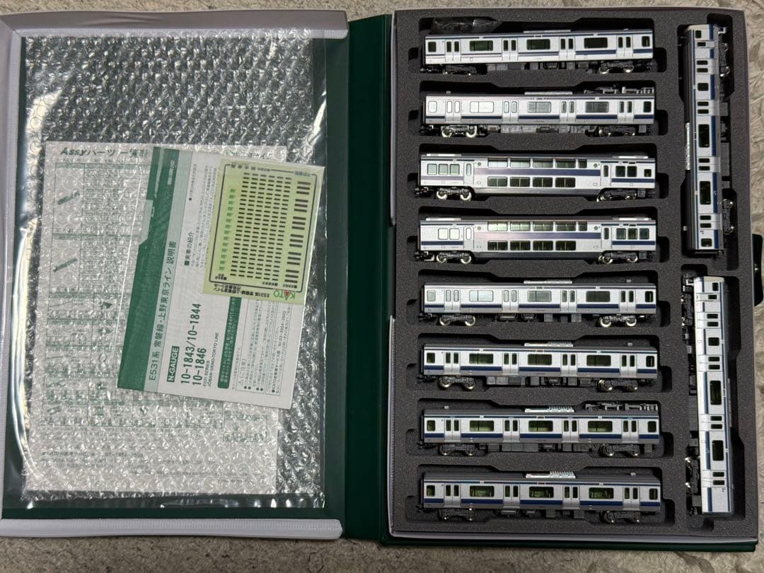 KATO E531系常磐線・上野東京ライン 付属赤電タイプ入り　20両セット