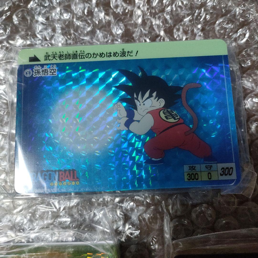 アクリルカードダスオブジェ　ドラゴンボール3点セット　孫悟空　悟飯