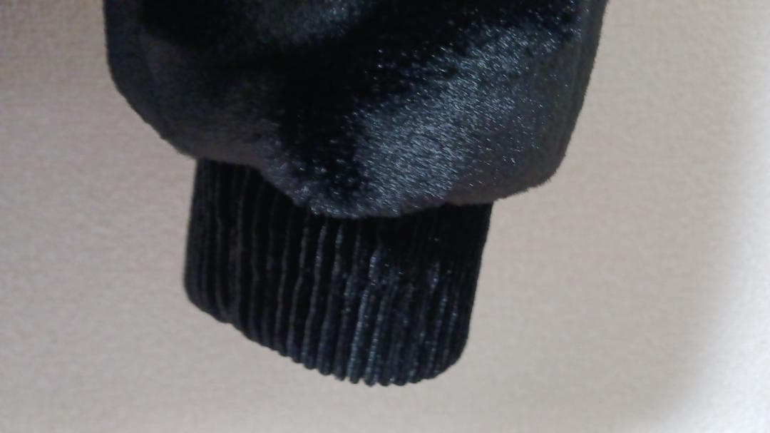 イタリア製 ミンク ＆ カシミヤ混 ファーコート 毛皮 厚手 防寒 日本サイズL