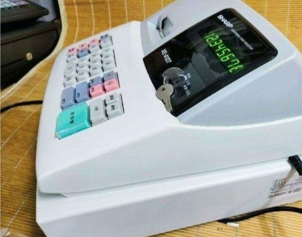 シャープレジスター　XE-A127　簡単便利特殊　送料込　101359