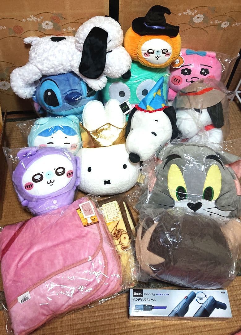 週末セール！！ちいかわミッフィースヌーピーハンギョドントム等まとめ売りセット