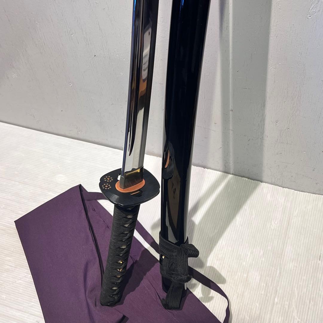 【 模造刀 / 長刀 】刀 アンティーク　梵字 刀 鞘 侍 置物