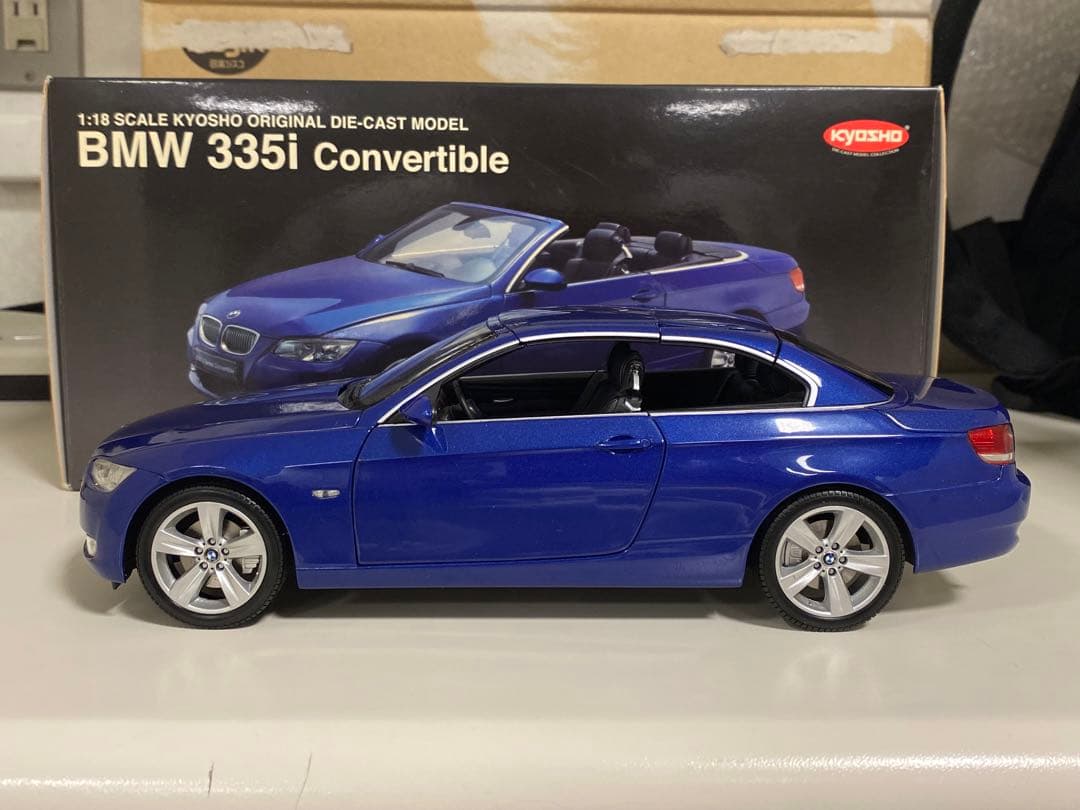 KYOSHO 1:18 BMW 335i Convertible ブルー