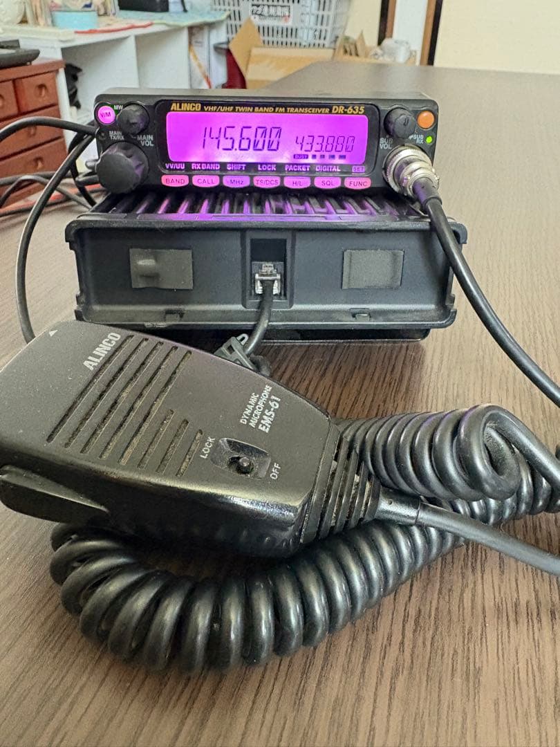 ビ*様様 在庫処分！アルインコDR-635Dセパレート仕様20W新スプリアスJな