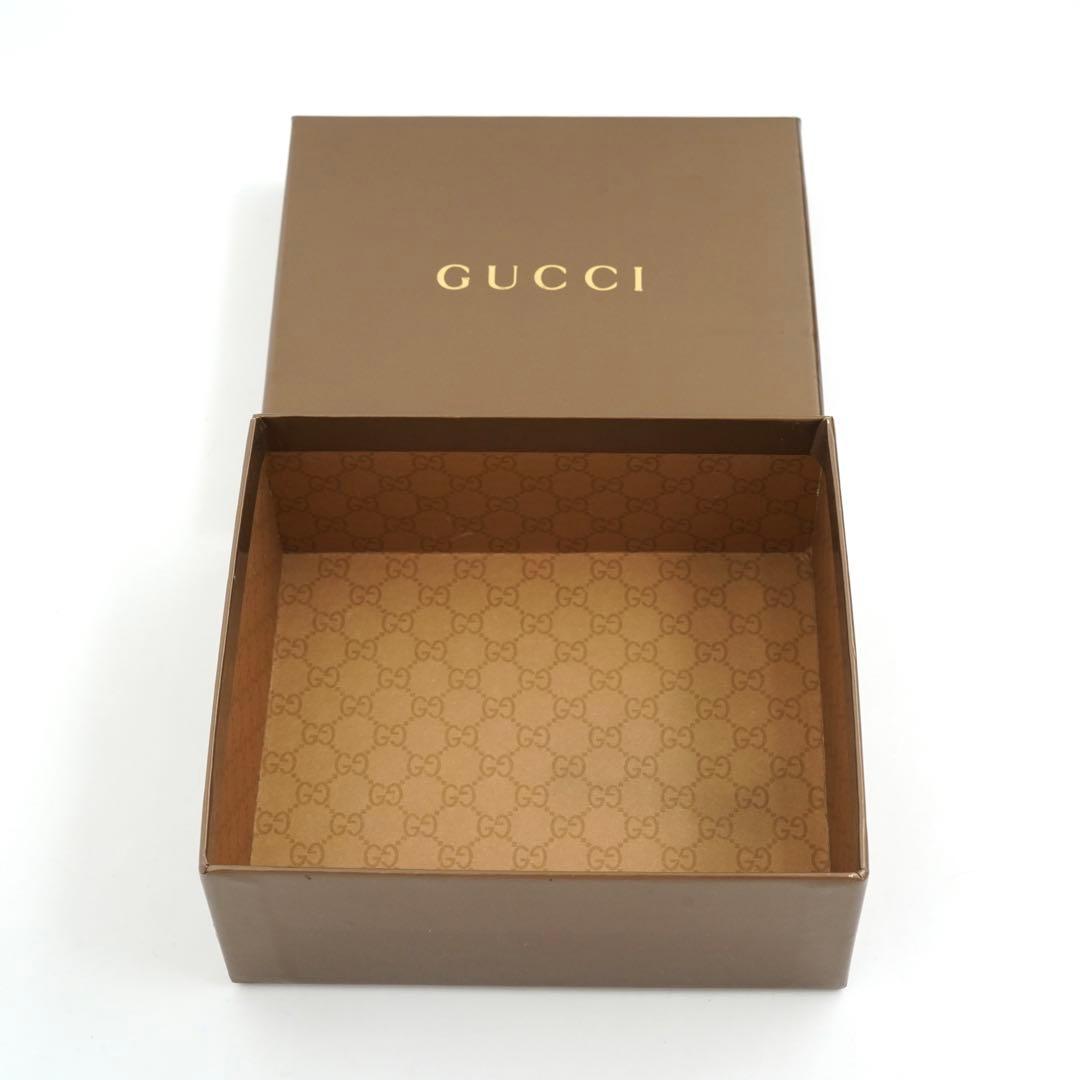 ✨未使用展示品・箱付き✨　GUCCI ミニ財布　シェリーライン　GGライン シマ